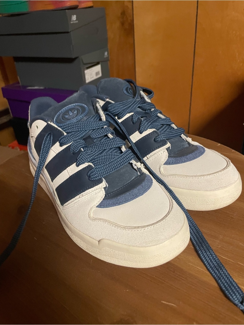 Adidas Forum 2000 Wonder White Aurora Ink Preloved Ink